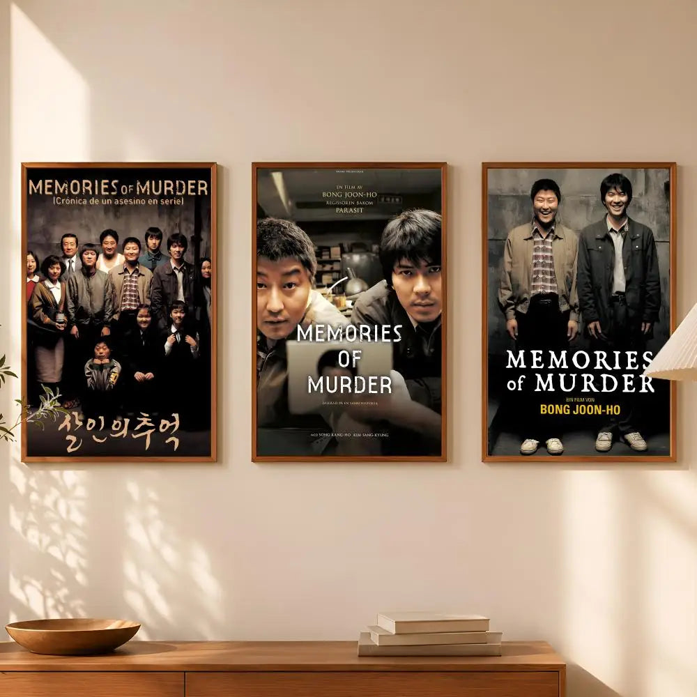 Memories of Murder Movie Poster – HD Self-Stick PVC Wall Art Movie Wall Poster Axl