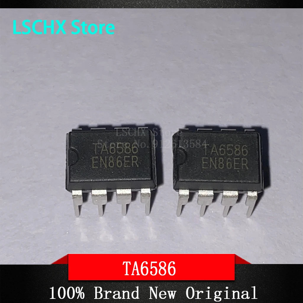 5-Pack TA6586 DIP-8 Motor Driver IC Chips – New Original Motor Driver IC Axl Default Title
