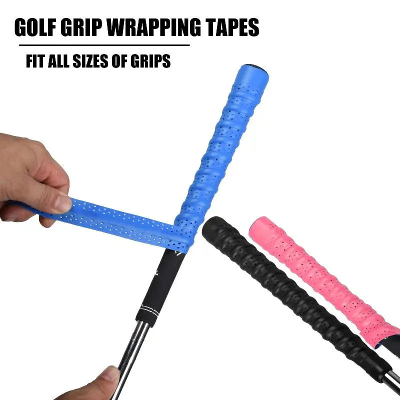 PU Leather Golf Club Grip Tape – Non-Slip Sweatproof Wrap Golf Grip Tape Axl