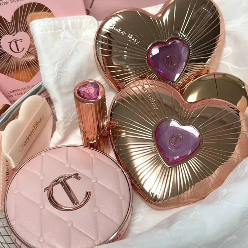 Charlotte Tilbury 2-Color Blush Powder – Brightening & Oil Control Blush Powder Axl