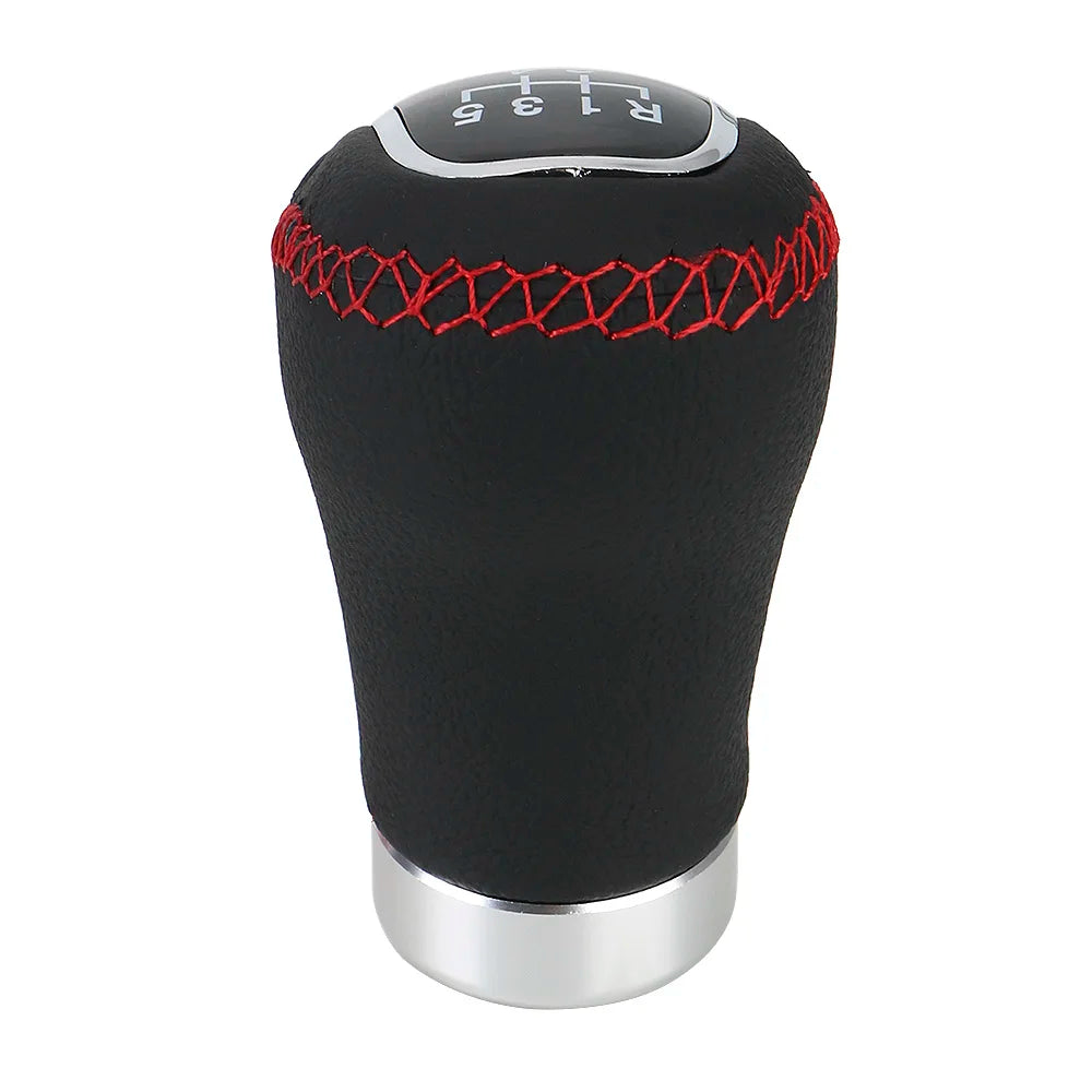 Universal 5/6 Speed PU Leather Gear Shift Knob – Manual Shifter Gear Shift Knob Axl