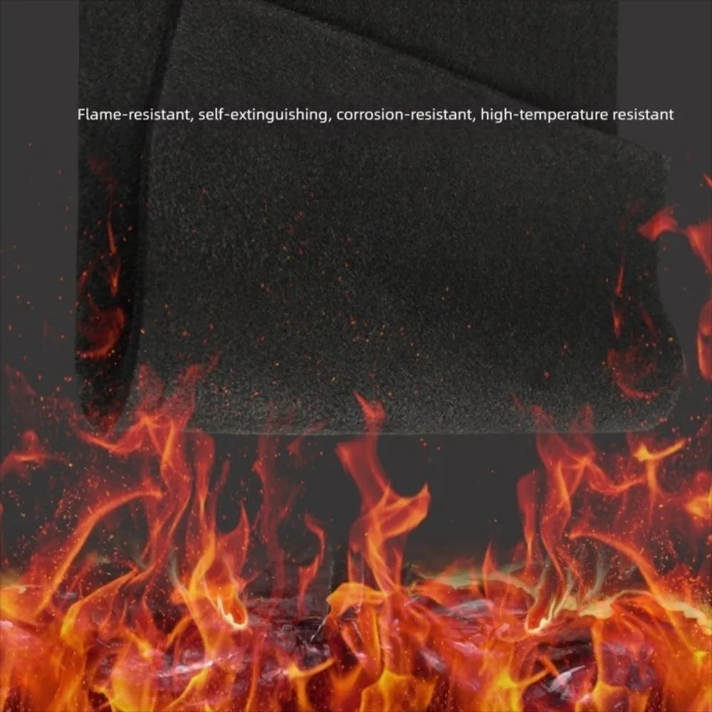 Carbon Fiber Felt Fireproof Welding Blanket 100×100cm Welding Safety Blanket Axl