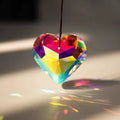 Crystal Prism Sun Catcher – Rainbow Garden Window Ornament Sun Catcher Ornament Axl A6-45MM