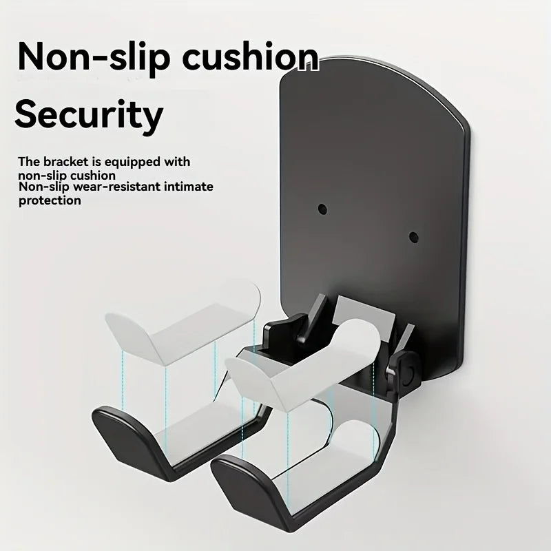 Foldable Wall-Mount Game Controller Storage Rack – 1 or 2 Pack Controller Storage Rack Axl