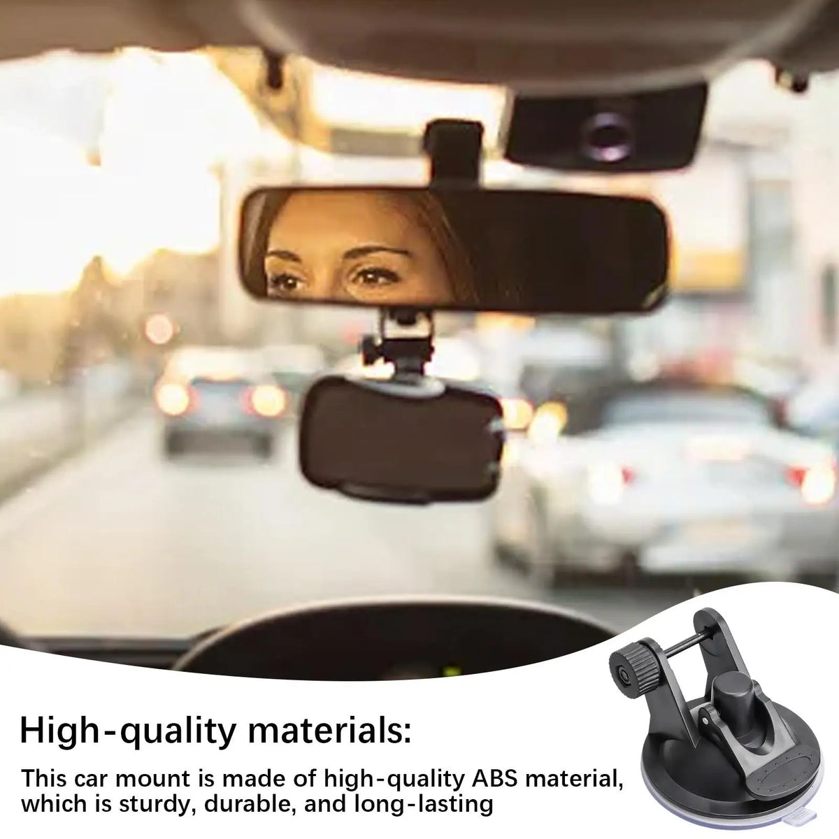 Universal 180° Dash Cam Mount – Dashboard & Windshield Holder Dash Cam Mount Axl