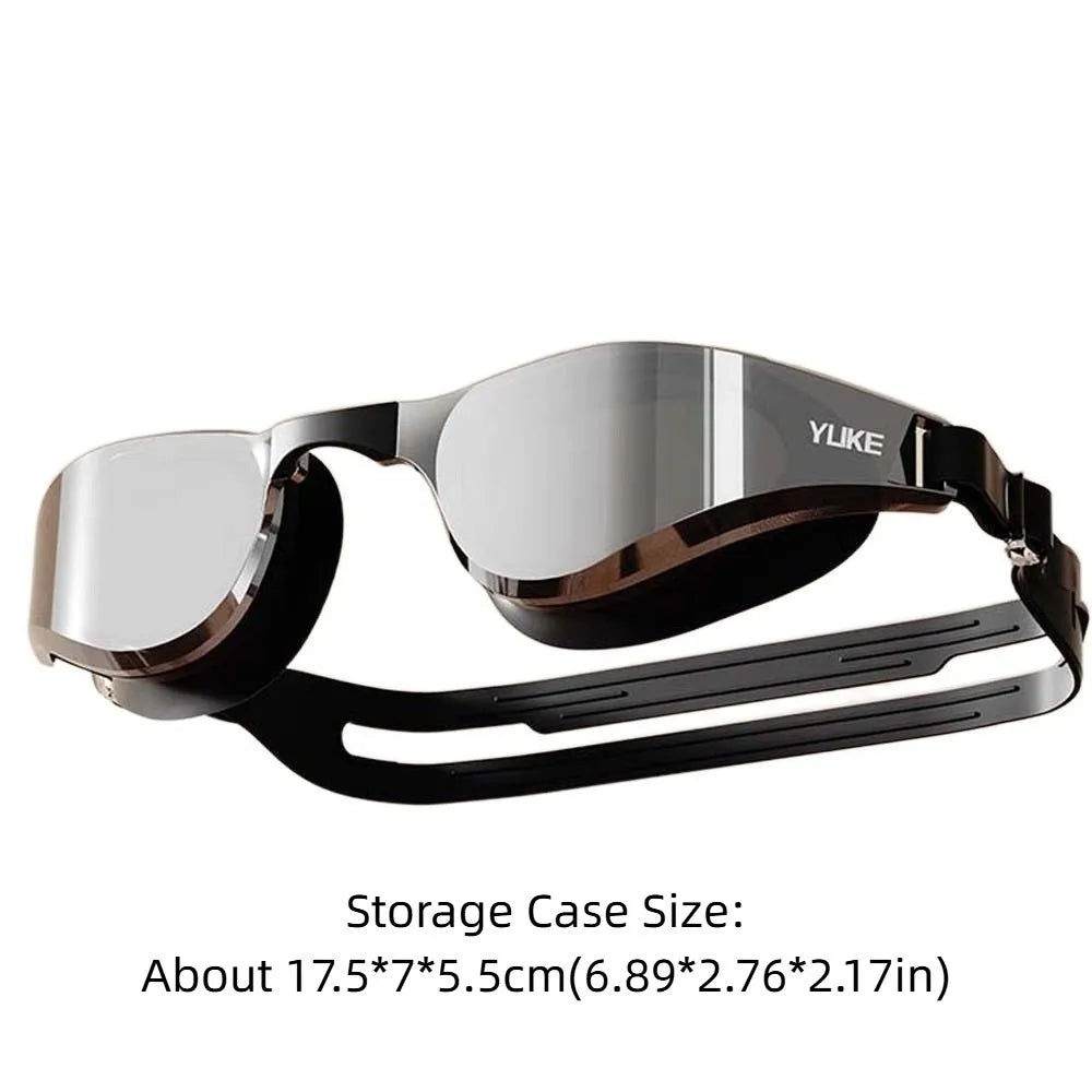 Anti-Fog Waterproof Swimming Goggles – UV Protection Wide View Swim Goggles Axl