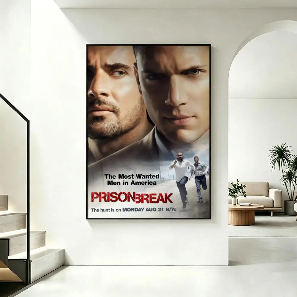 Prison Break HD Wall Poster – Waterproof Peel & Stick Art Wall Art Poster Axl