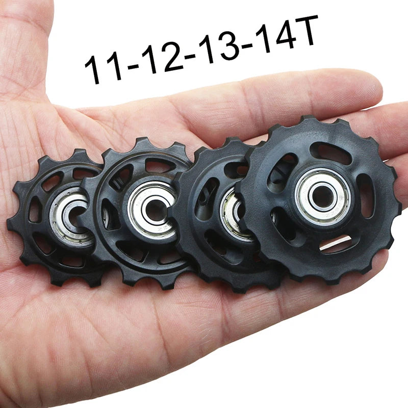 Bike Rear Derailleur Jockey Wheel 11T 12T 13T 14T Pulley Derailleur Jockey Wheel Axl