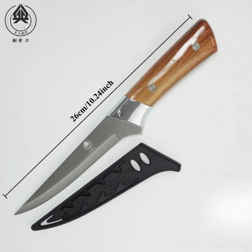 PLYS Ultra-Sharp Stainless Steel Boning & Steak Knife Kitchen Knife Axl boning knife