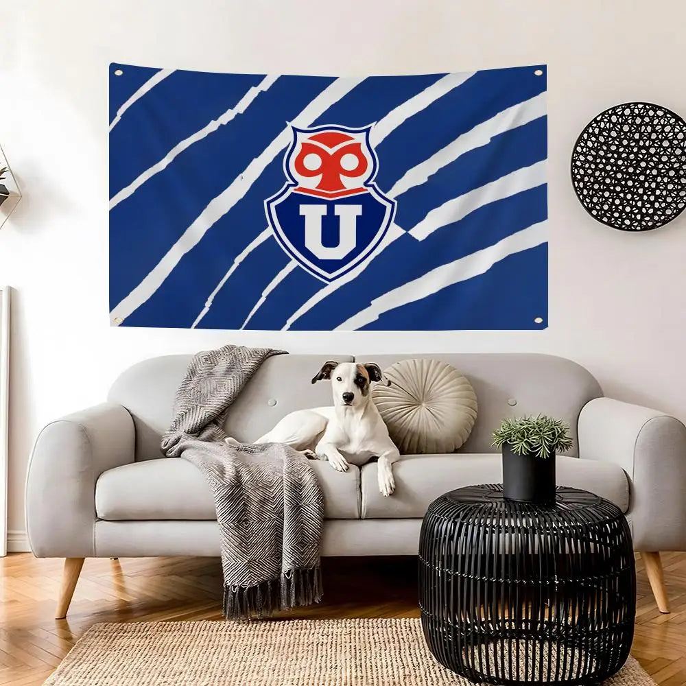 Chile University Football Club Flag – Indoor & Outdoor Banner Sports Fan Flag Axl