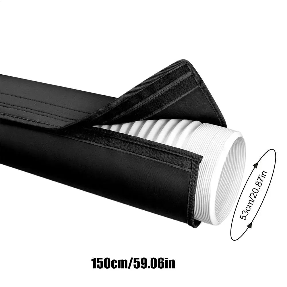 Universal AC Hose Cover – Waterproof Heat Insulation Wrap AC Hose Cover Axl Black