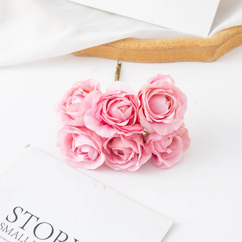 Silk Carnation Artificial Flowers UV Protection – 6 or 18 Pcs Artificial Silk Flowers Axl 11 18pcs