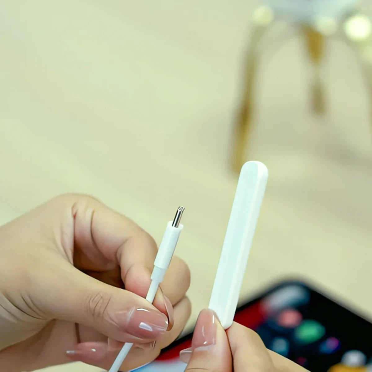 USB-C Magnetic Charging Cable for Apple Pencil 2nd Generation Stylus Charging Cable Axl
