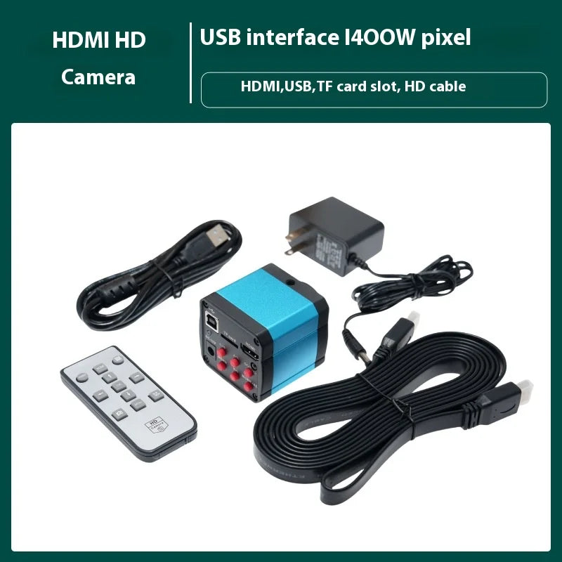4K HDMI & USB Industrial Microscope Camera for Soldering Industrial Microscope Camera Axl 1400W