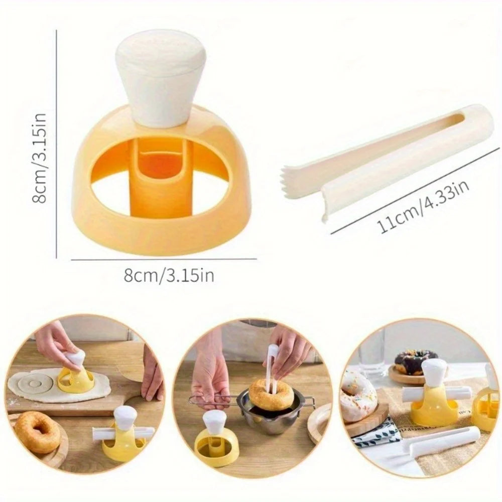Donut & Cookie Cutter Mold – Multi-Functional Home Baking Tool Cookie & Donut Cutter Axl