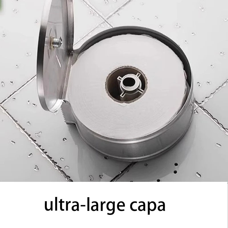Stainless Steel Wall Tissue & Toilet Paper Holder Box Tissue Paper Holder Axl
