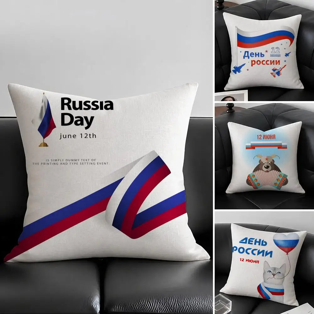 Natural Linen Cushion Cover | Printed Pillowcase Set – Sofa & Bed Linen Cushion Cover Axl