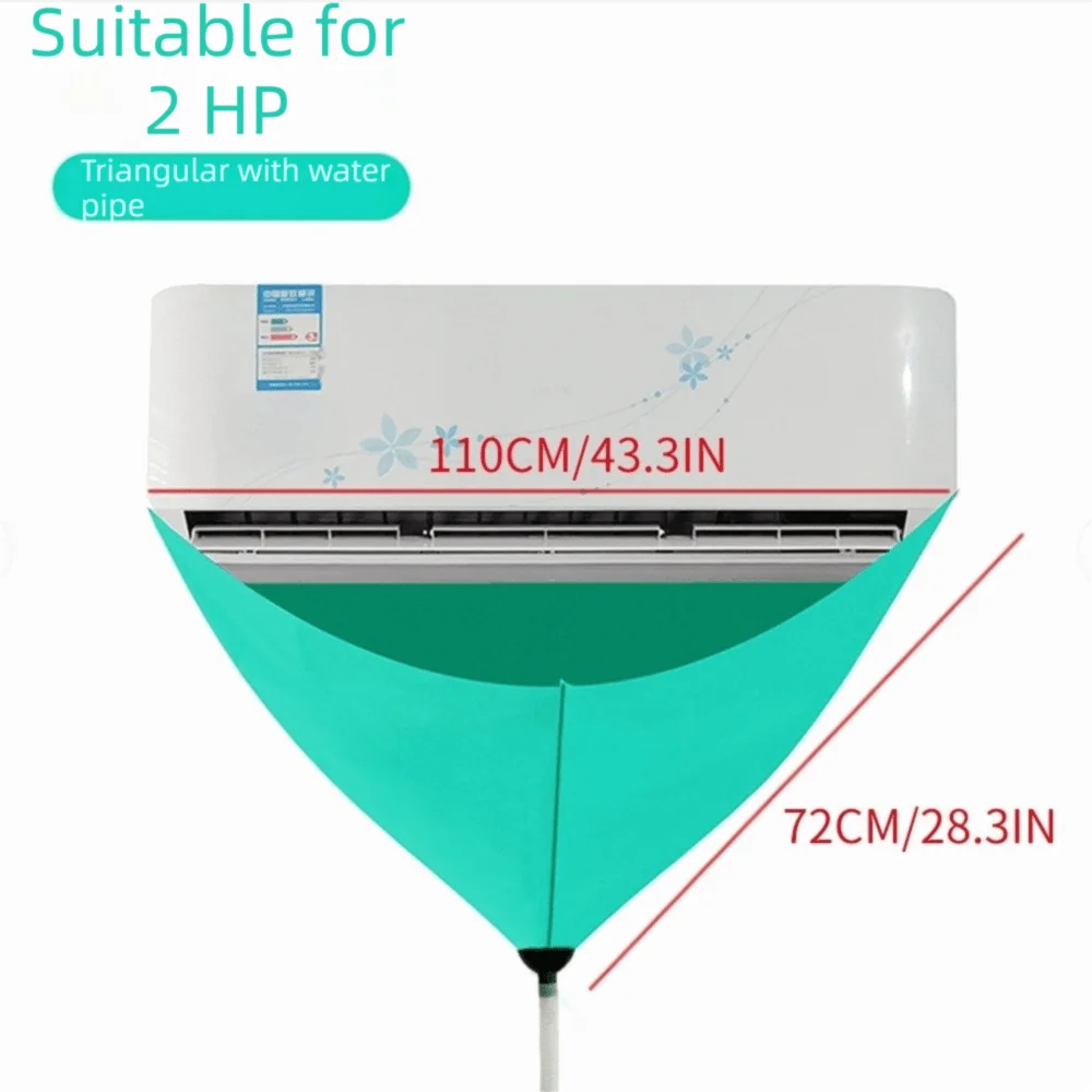 Air Conditioner Cleaning Kit – Leak-Proof Cover & Drain Pipe AC Cleaning Kit Axl Dia 0.62cm-Green