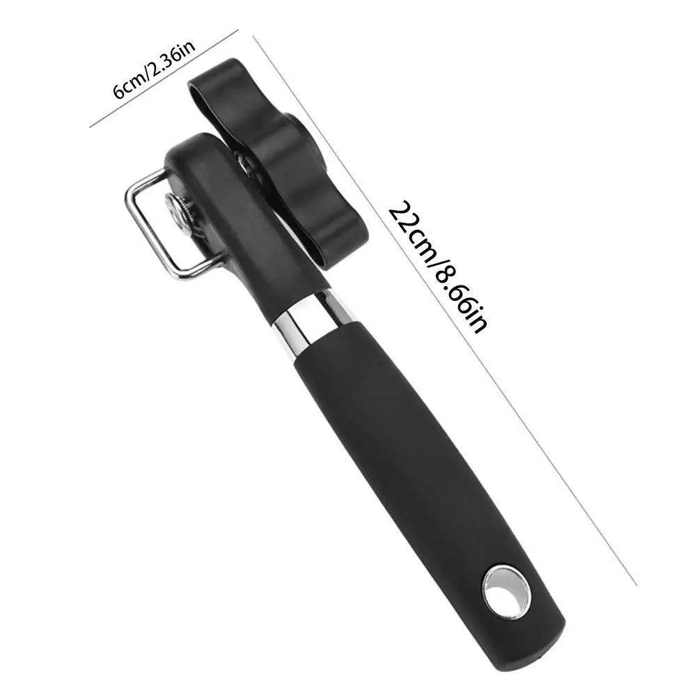 Manual Can Opener – Smooth Edge Stainless Steel Kitchen Tool Manual Can Opener Axl