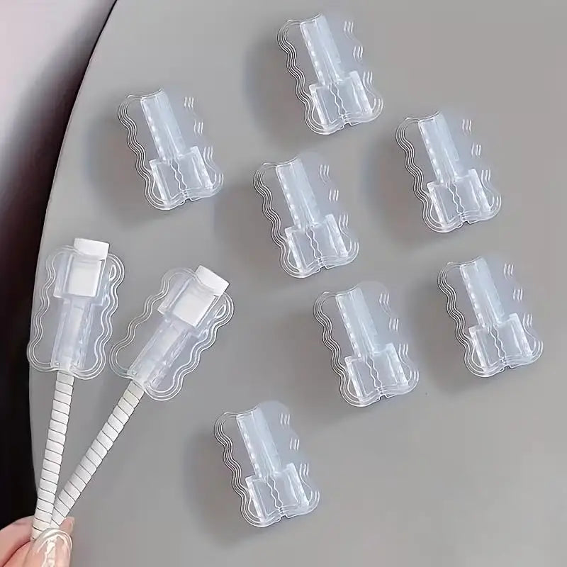 TPU Wave Cable Protectors – Anti-Break USB Cord Sleeves 1/10pc Cable Protector Sleeves Axl