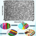 Kids DIY Coloring Blanket – Washable Painting Throw for Boys & Girls Kids Coloring Blanket Axl 02
