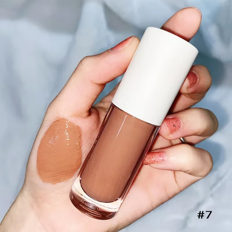 Nude Lip Gloss Vegan Private Label Wholesale – Long-Lasting Lip Gloss Axl 07 50pcs with logo
