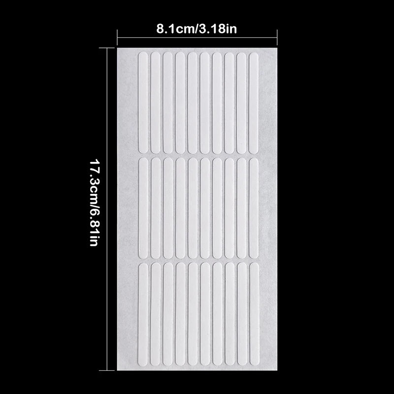 Nail Art Display Tape – 300 Pcs Double-Sided Adhesive Stickers Nail Display Tape Axl