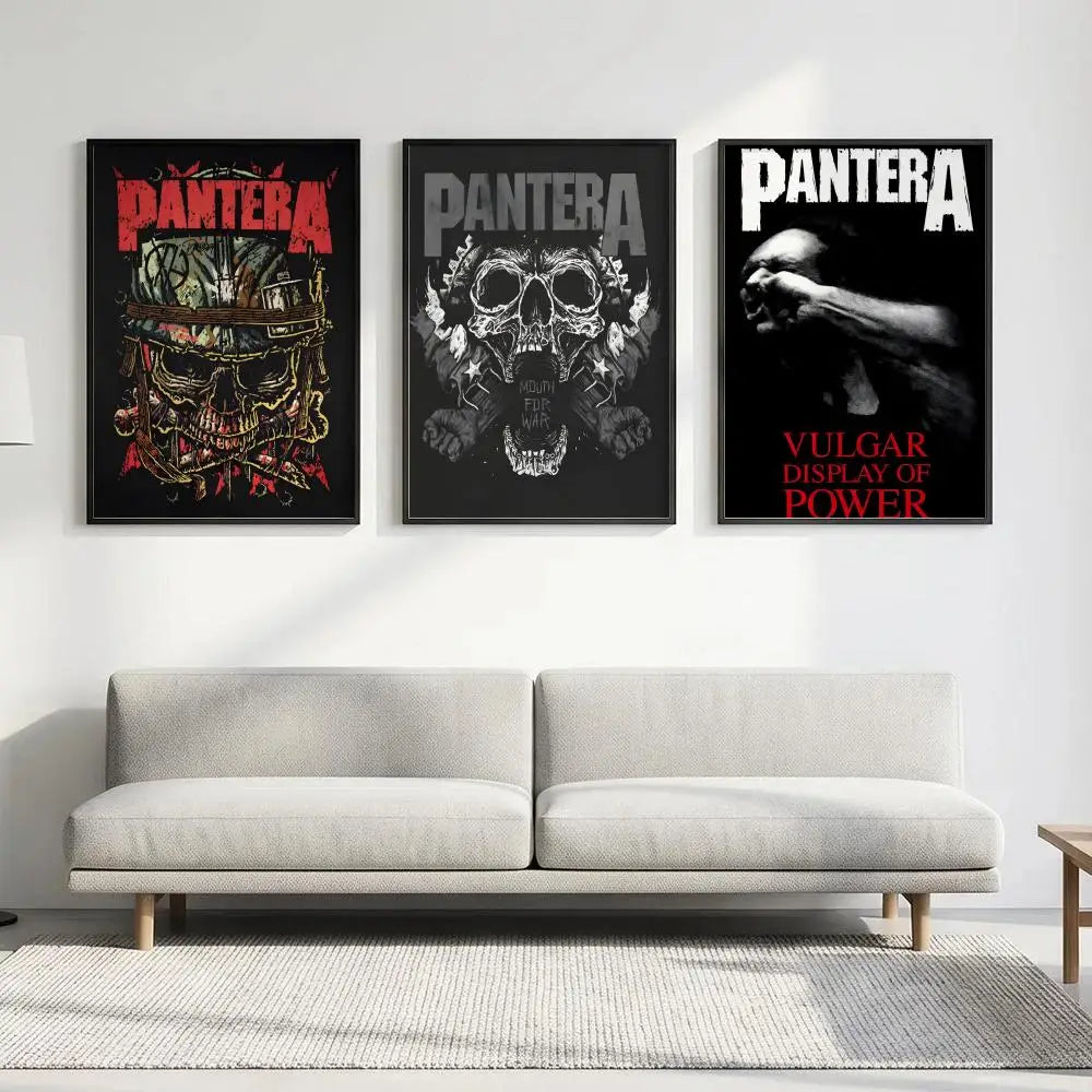 Pantera Band Poster – HD Waterproof Wall Art Print Wall Art Poster Axl