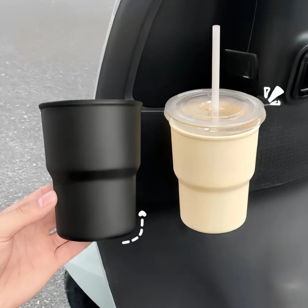 2-Pack Car Door Cup Holder – Clip-On Multi-Storage Shelf Car Storage Organizer Axl