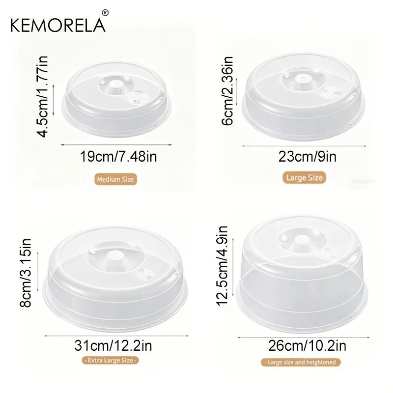 Microwave Dish Cover – Anti-Splatter Sealing Lid | Fridge Safe Microwave Dish Cover Axl