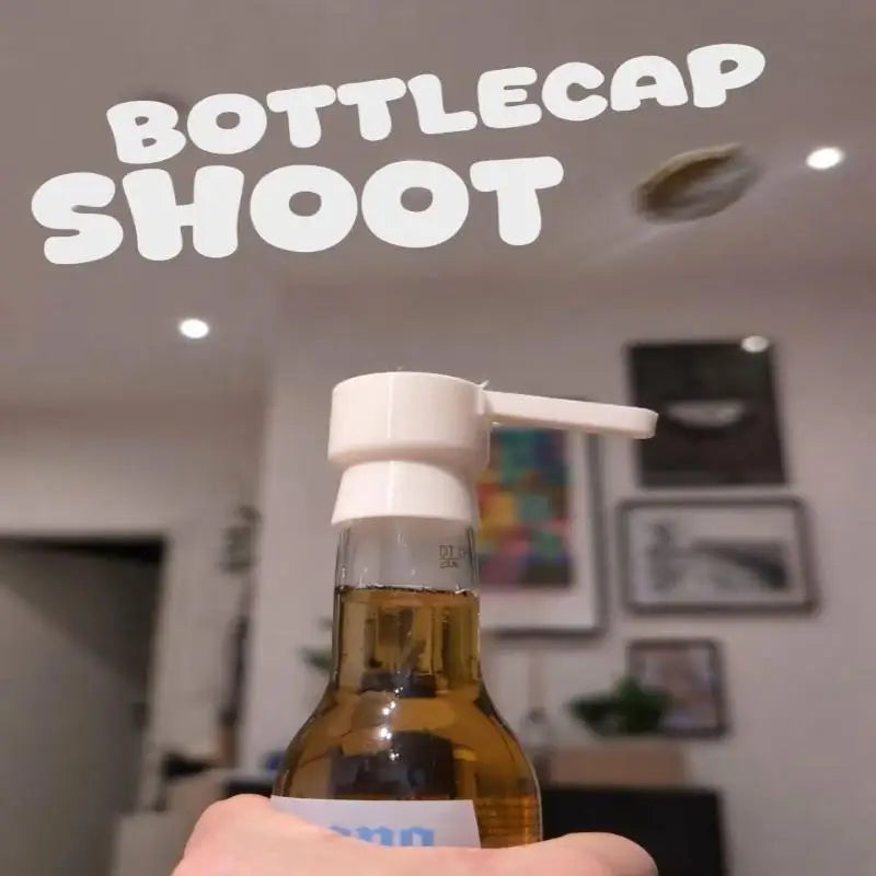Beer Bottle Opener Cap Launcher – Fun Bar & Party Gadget Bottle Opener Axl