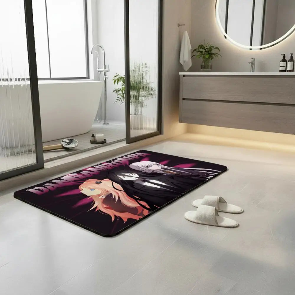 Danganronpa Diatomite Bath Mat – Quick Dry & Non-Slip Diatomite Bath Mat Axl
