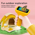 Kids Handheld Portable Optical Microscope – 500x Science Toy Kids Microscope Toy Axl PURPLE