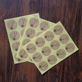 10 Sheets Dandelion Thank You Round Stickers – Gift & Baking Labels Decorative Labels Axl 10 Sheets