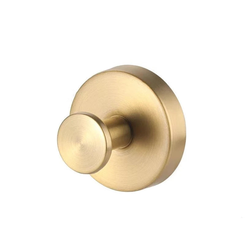 Stainless Steel Suction Cup Hook for Shower & Bathroom Bathroom Suction Hook Axl gold