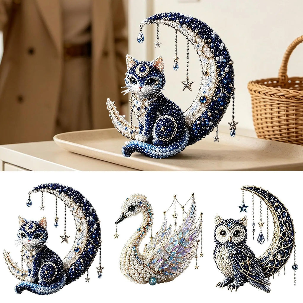 3D Beaded Art Kit – Animal DIY Beading Craft Set for Adults DIY Beading Craft Kit Axl