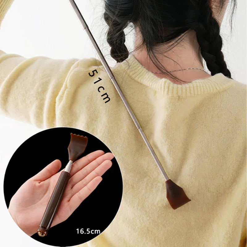 Telescopic Magnetic Back Scratcher & Massager – Extendable Back Scratcher Massager Axl