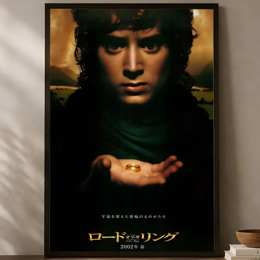 Lord of the Rings Self-Stick HD PVC Wall Poster – Waterproof Wall Art Poster Axl White09 40X50cmNoframe