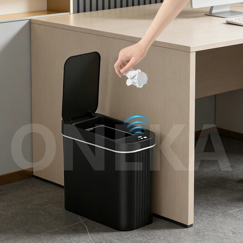15L Motion Sensor Trash Can – Touchless Bin for Home Motion Sensor Bin Axl