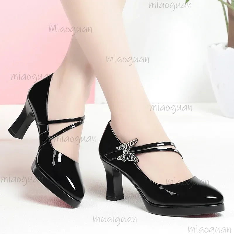 Women's High Heel Pumps – Butterfly Knot Wedding & Party Shoes Women's High Heel Pumps Axl