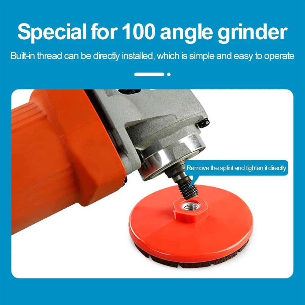 3-Pack Angle Grinder Grinding Discs | 50/100/200 Grit Silicon Carbide Grinding Disc Set Axl