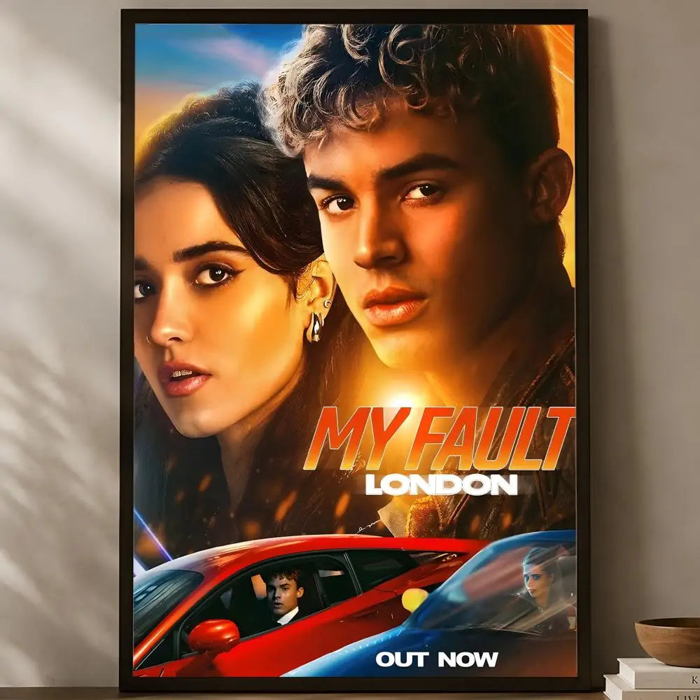 My Fault Movie Poster – Self-Stick HD PVC Waterproof Wall Art Movie Wall Poster Axl White04 60X90cmNoframe