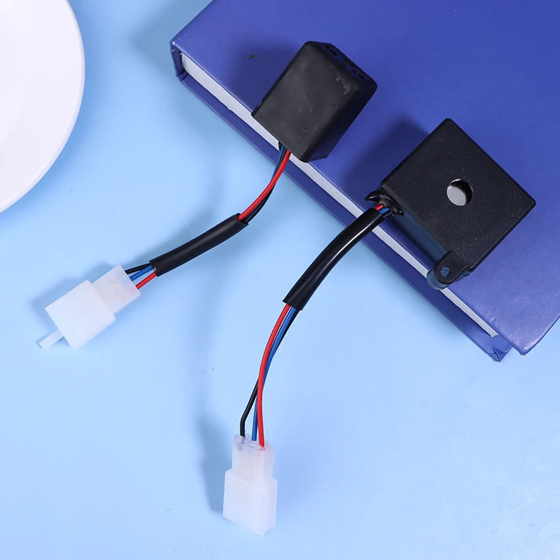 E-Bike LED Turn Signal Flasher Relay 12V/48V-60V 3-Wire Beep Flasher Relay Axl