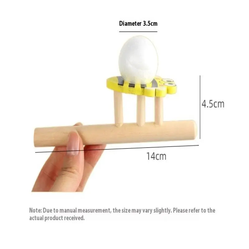 Cartoon Foam Ball Blower Toy – Wooden Floating Ball Game Educational Ball Toy Axl