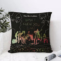 Linen Pillow Cover Band Print | Breathable Cushion Case Cushion Cover Axl White5 50X50cm