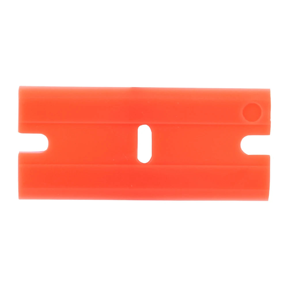 100-Pack Plastic Scraper Blades – Sticker & Glue Remover Scraper Blade Set Axl