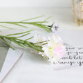 Silk Cornflower Artificial Flower Stem 70cm – Home & Wedding Artificial Flower Stem Axl A3