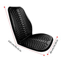 Cooling Car Seat Cushion – Breathable Ice Silk Massage Pad Car Seat Cushion Axl Black Cotton Four Seasons