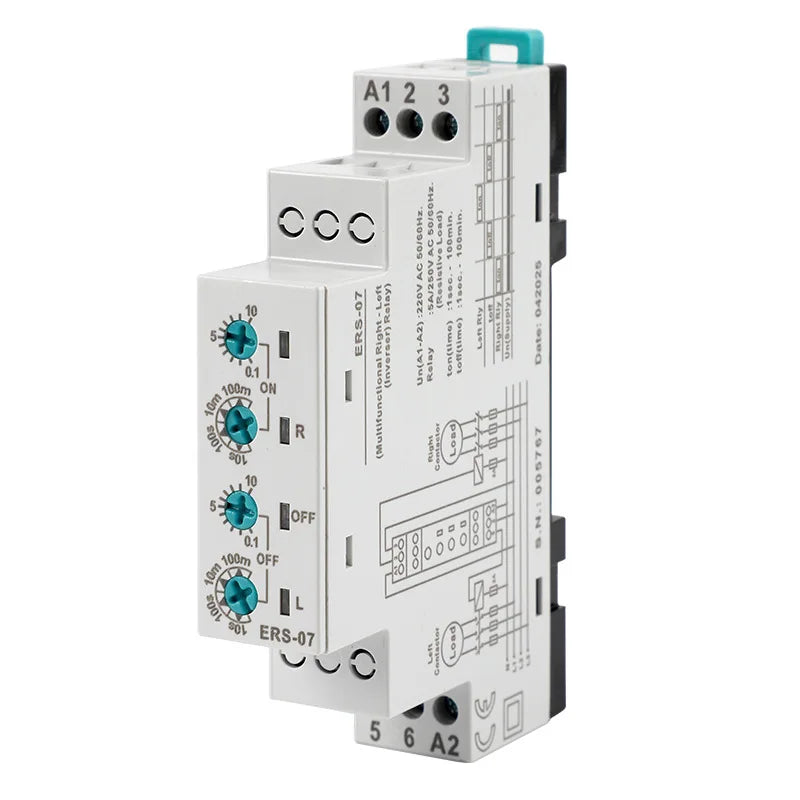 ERS-07 220V Alternating Load Controller Dual Timer Relay Alternating Timer Relay Axl