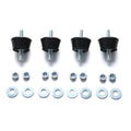 4-Pack Anti-Vibration Rubber Damper Pads for AC Units | M8 AC Vibration Damper Axl onesize